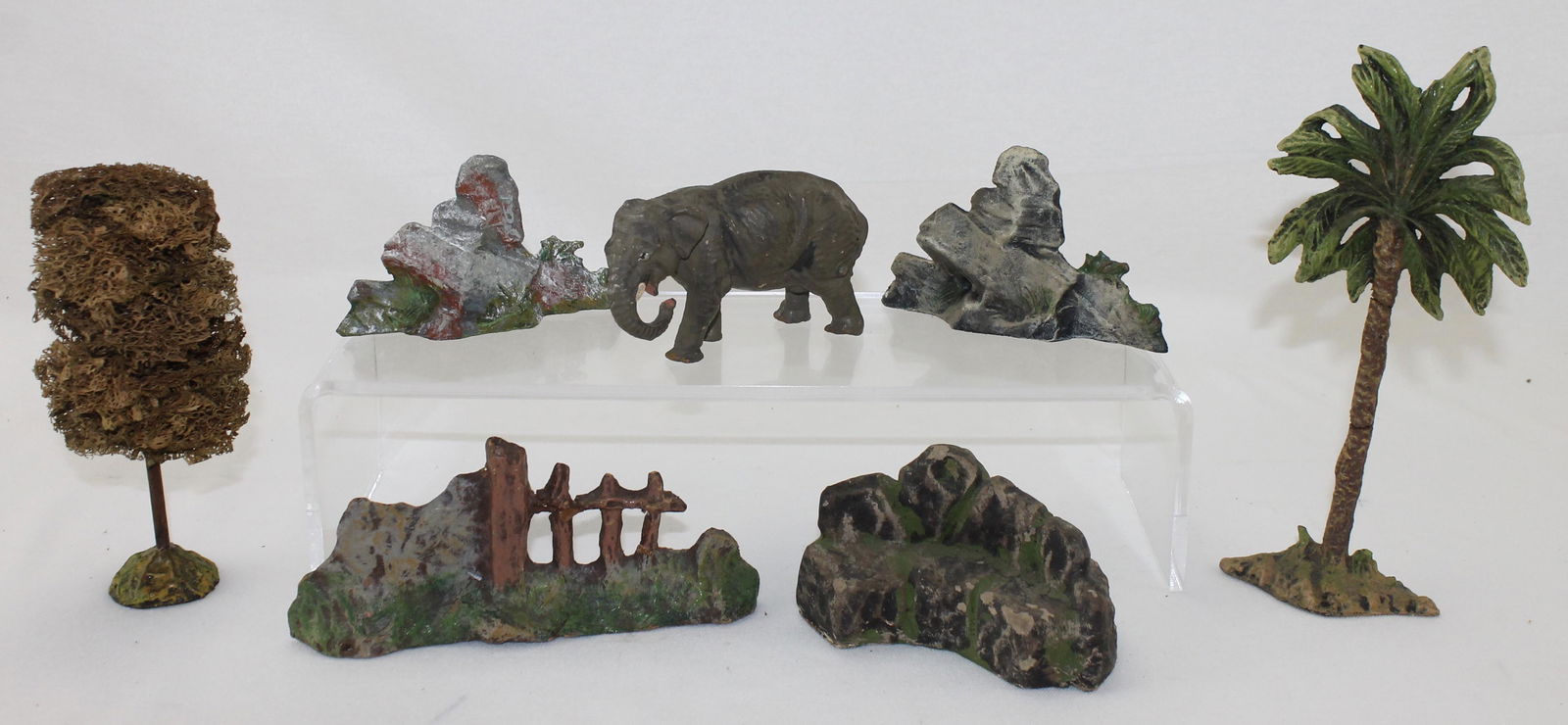 Elastolin Lot Composition Scenery Pieces (1 of 1)