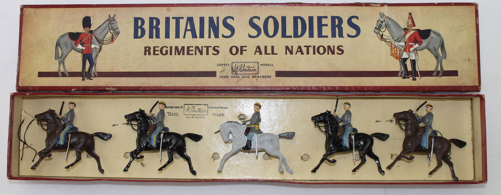 Britains Set 2055 ACW Confederate Cavalry (1 of 1)