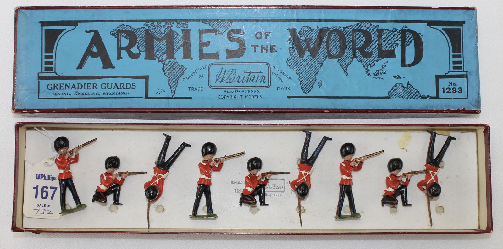 Britains Set 1283 Grenadier Guards Firing (1 of 2)