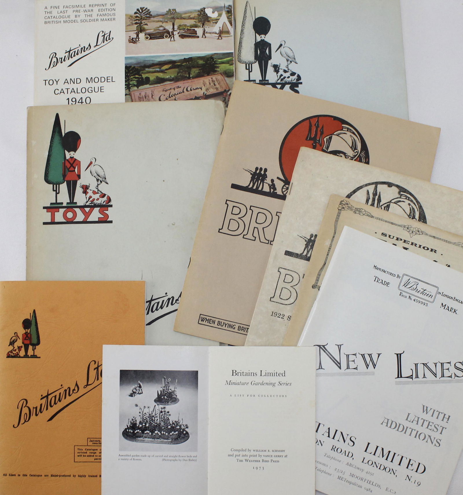 Lot of Reprint Britains Catalogs (1 of 1)