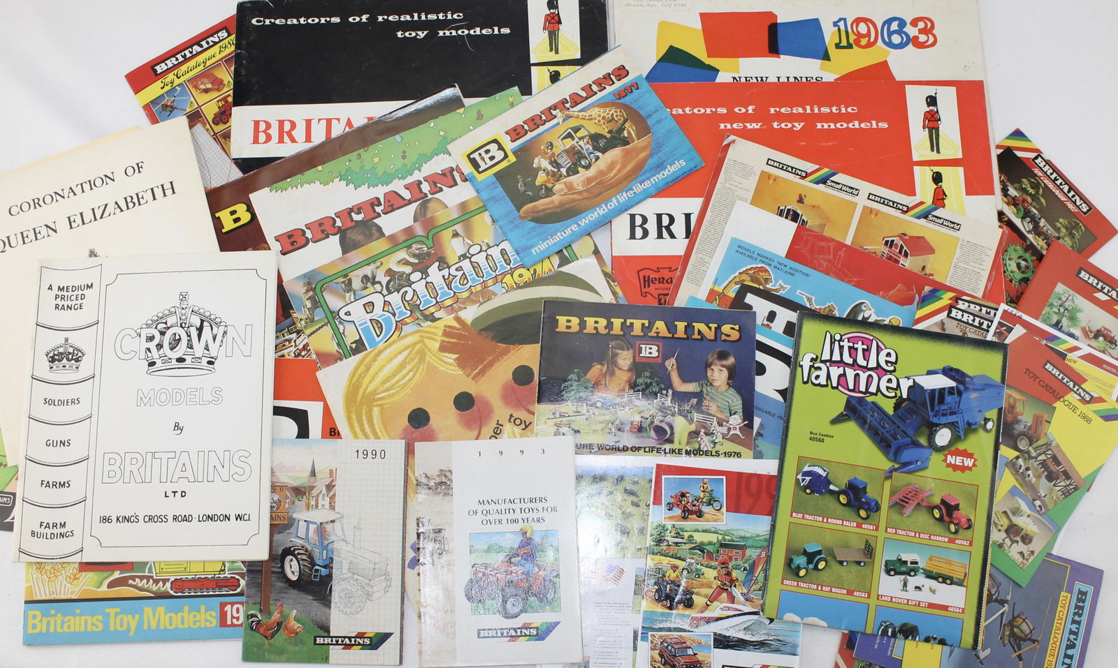 Lot of Original Britains Catalogs (1 of 1)