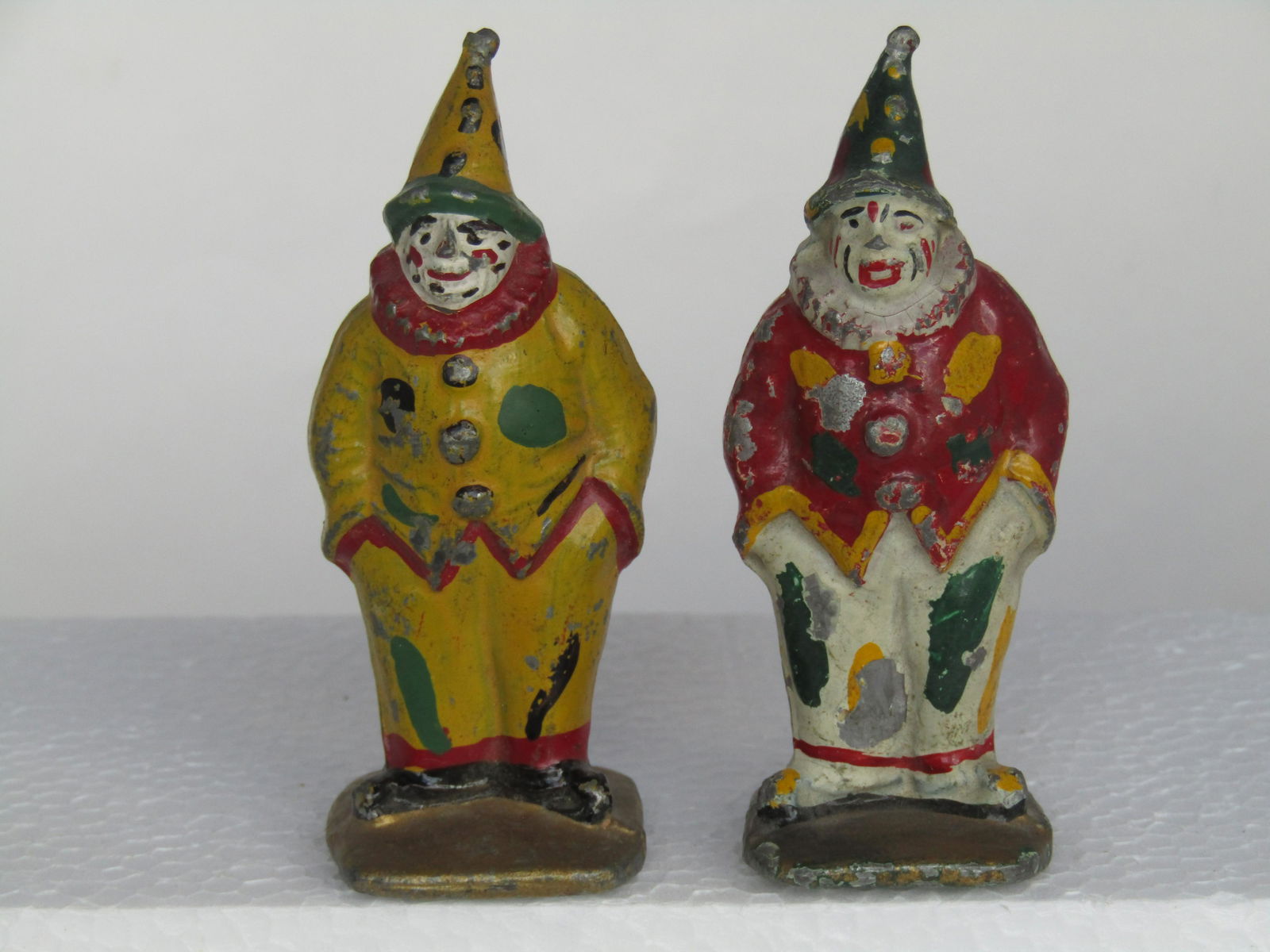 Hollow Cast Circus Clowns (1 of 2)