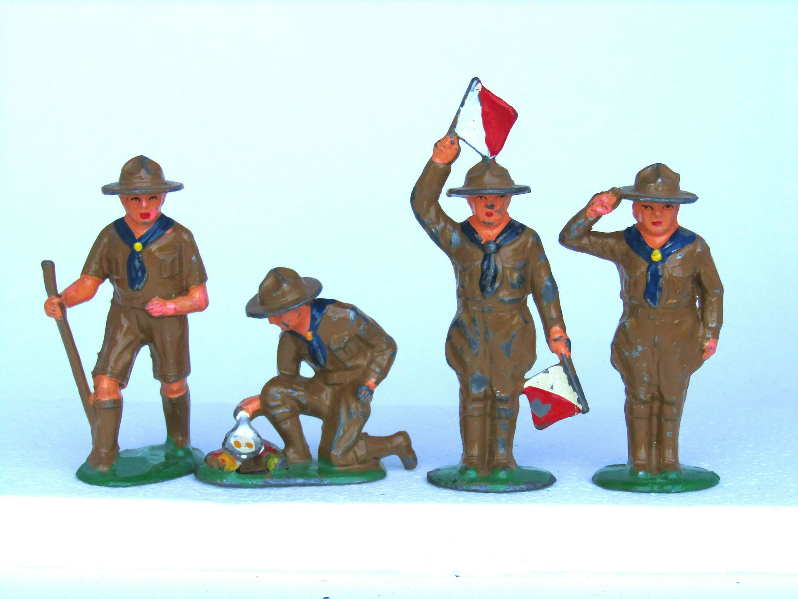 Barclay Dimestore Boy Scouts (1 of 2)