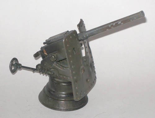 Hausser # 718 Coastal Gun: Hausser # 718 Coastal Gun - Unboxed. Pre War. 1 Piece