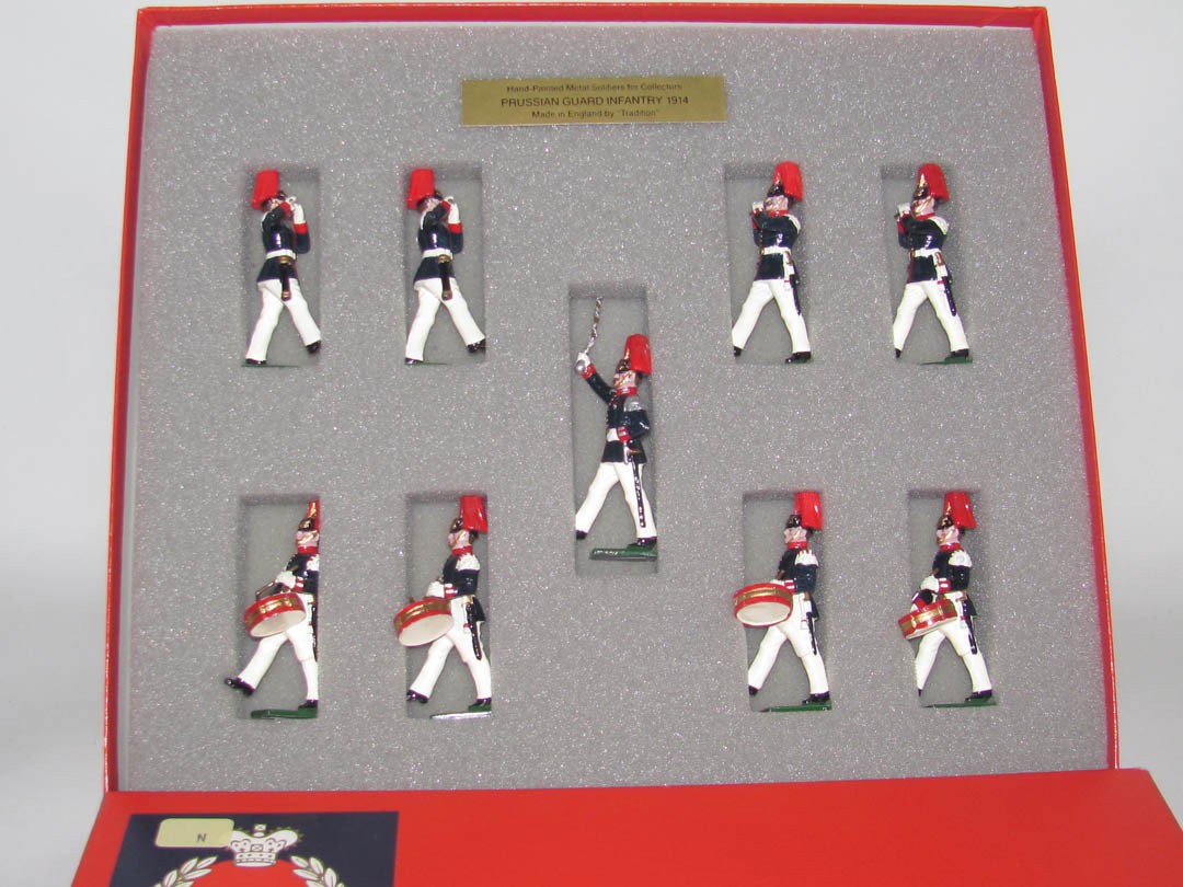Tradition: Fife & Drums of Prussian Infantry: Tradition: Fife & Drums of Prussian Infantry MIB 9pcs