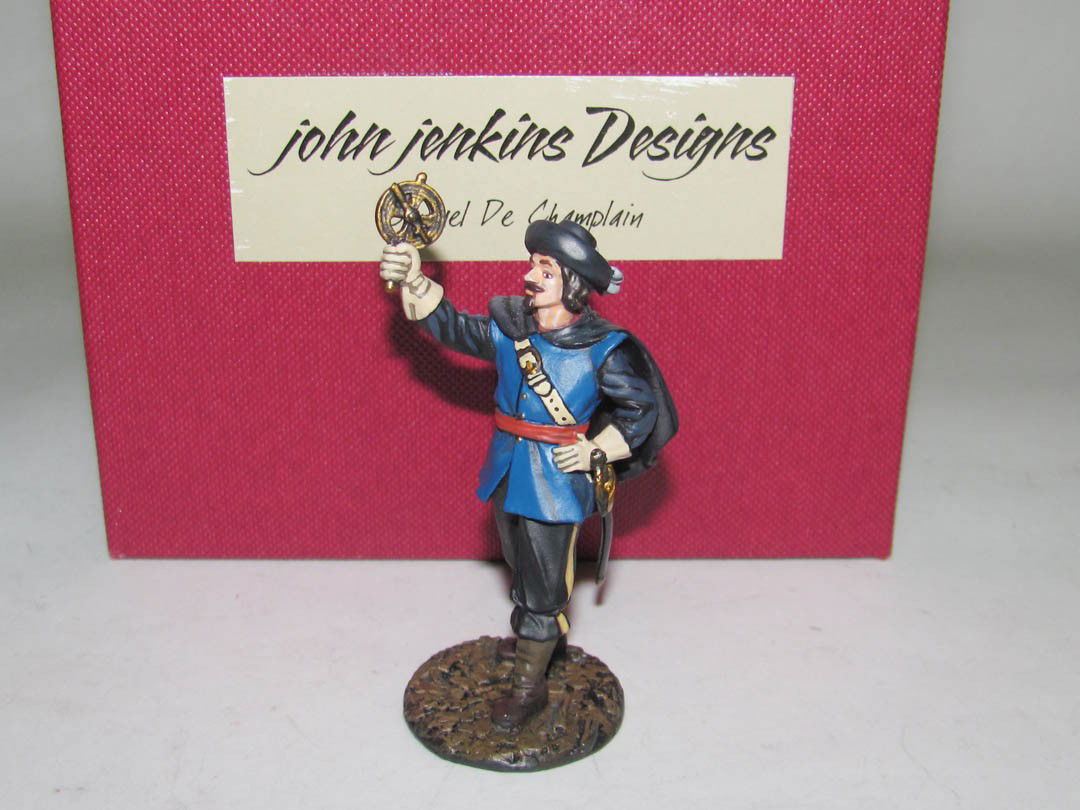 John Jenkins Designs: de Champlain: John Jenkins Designs: Samuel de Champlain MIB 1pcs