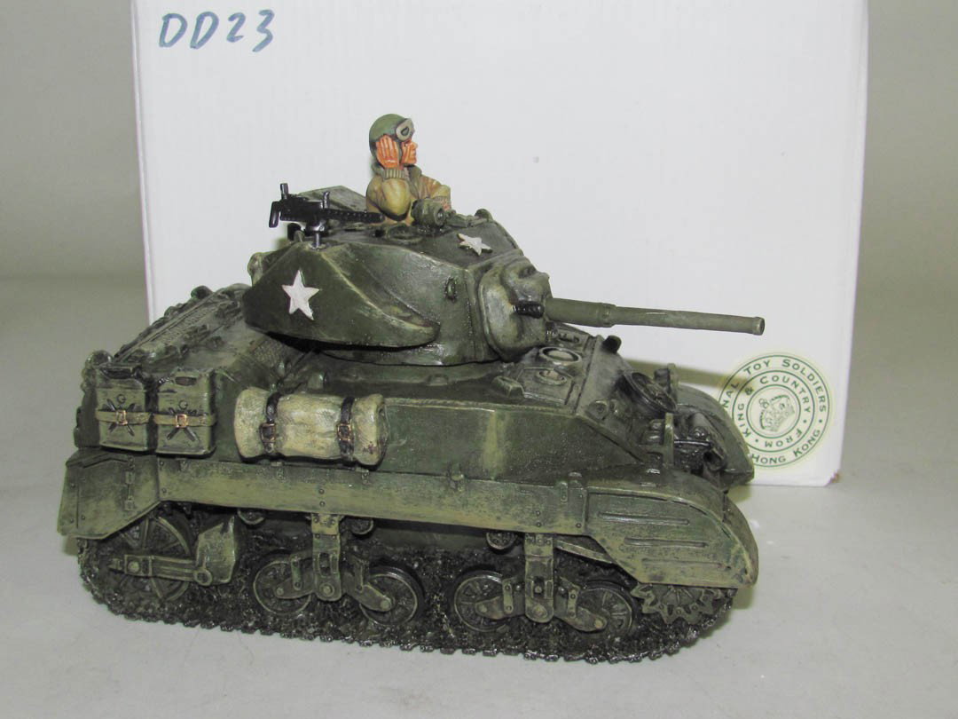 King & Country: WWII DDay M5 Stuart III: King & Country: WWII DDay DD23 M5 Stuart III 2pcs MIB