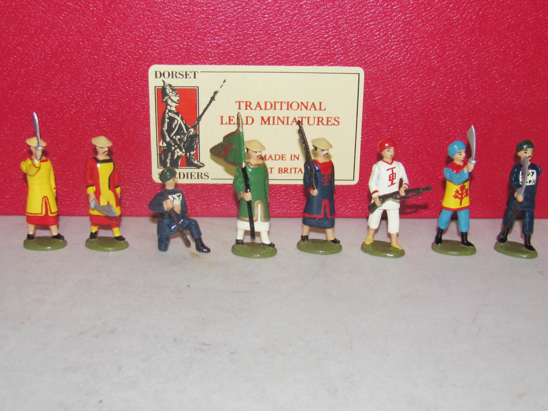 Dorset: #716 Chinese Boxers/Boxer Rebellion: Dorset: #716 Chinese Boxers/Boxer Rebellion MIB 8pcs