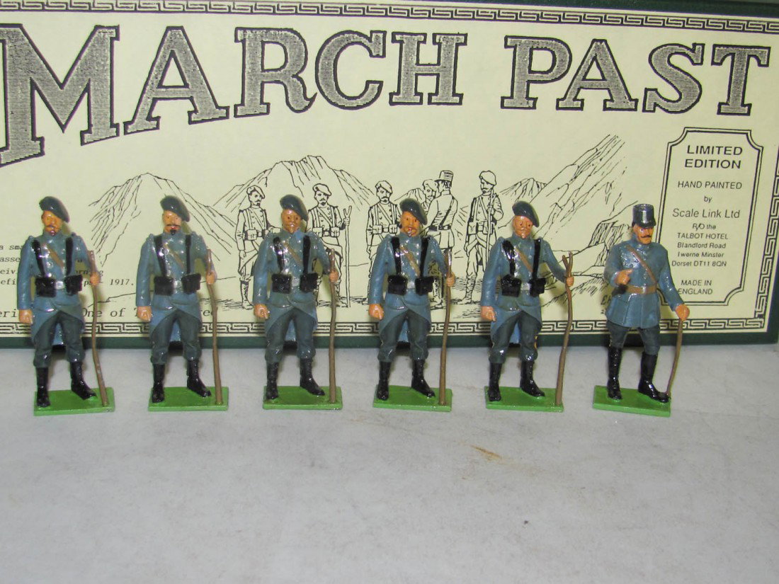 March Past: #008 Chasseurs Alpine: March Past: #008 Chasseurs Alpine MIB 6pcs