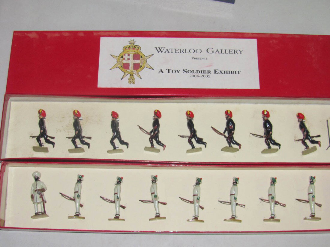 Waterloo Gallery: 59th Scinde Rifles: Waterloo Gallery: 59th Scinde Rifles Gunner Support Group & Indian Mtn Artillery MIB 16pcs