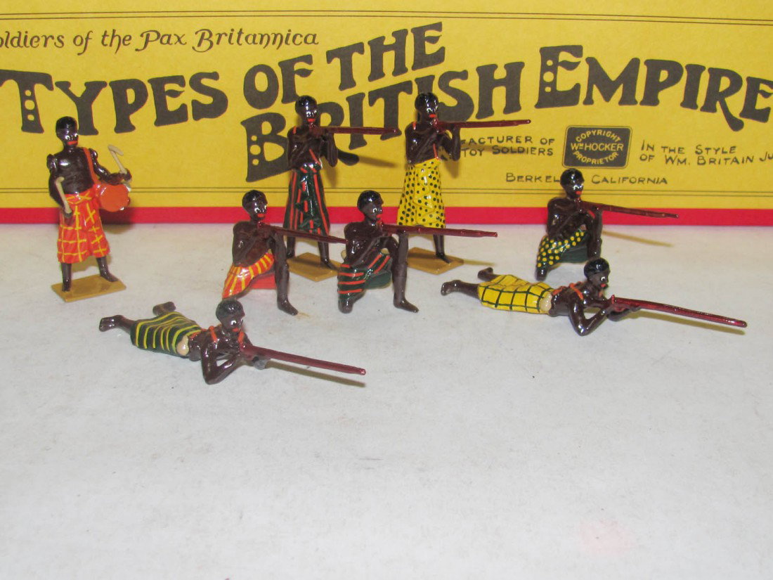 Wm Hocker: 81/7 Ashanti Warriors: Wm Hocker: 81/7 Ashanti Warriors Ex wBox 8pcs