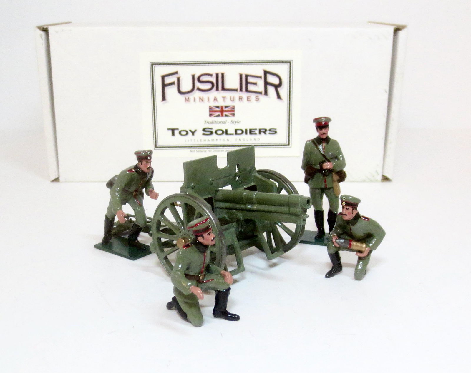 Fusilier WW1 German Field Artillery & Crew (1 of 1)