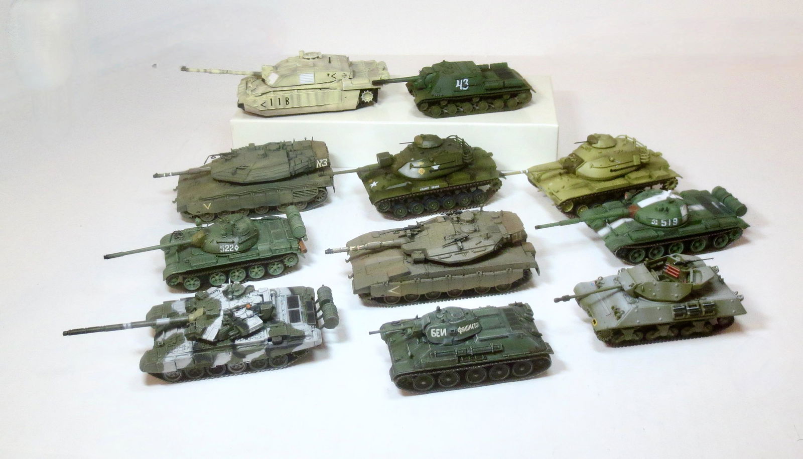 Assorted World War Two Tanks (1 of 1)