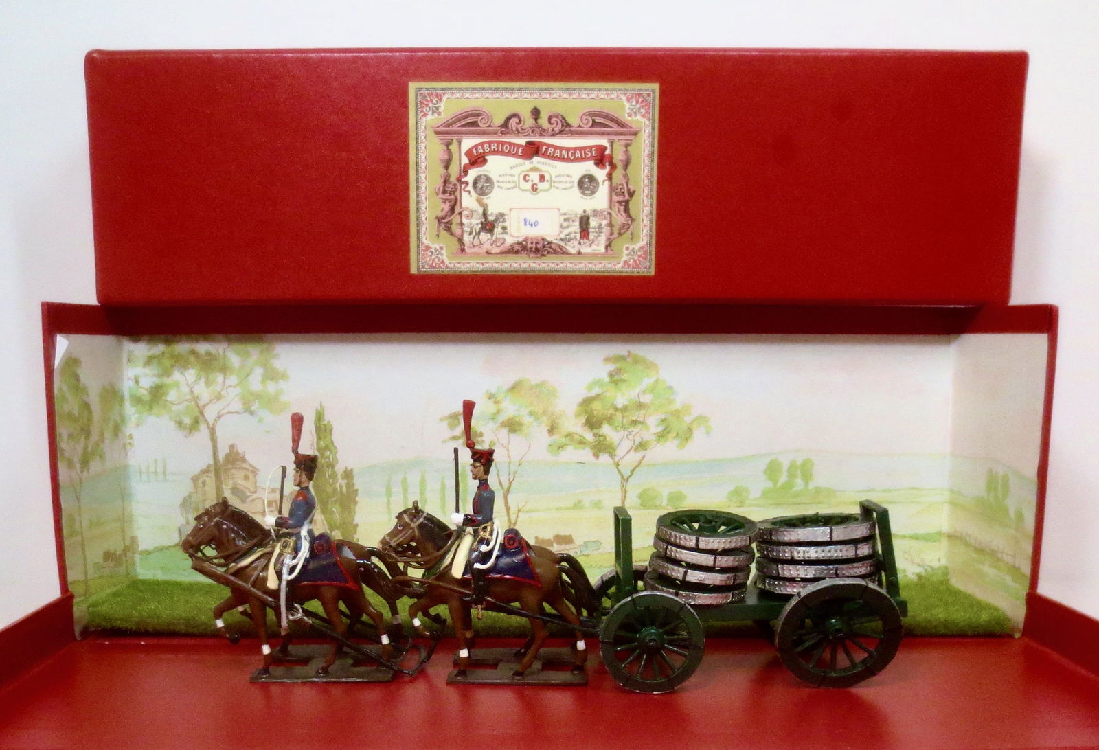 Mignot #840 Spare Wheel Wagon (1 of 1)