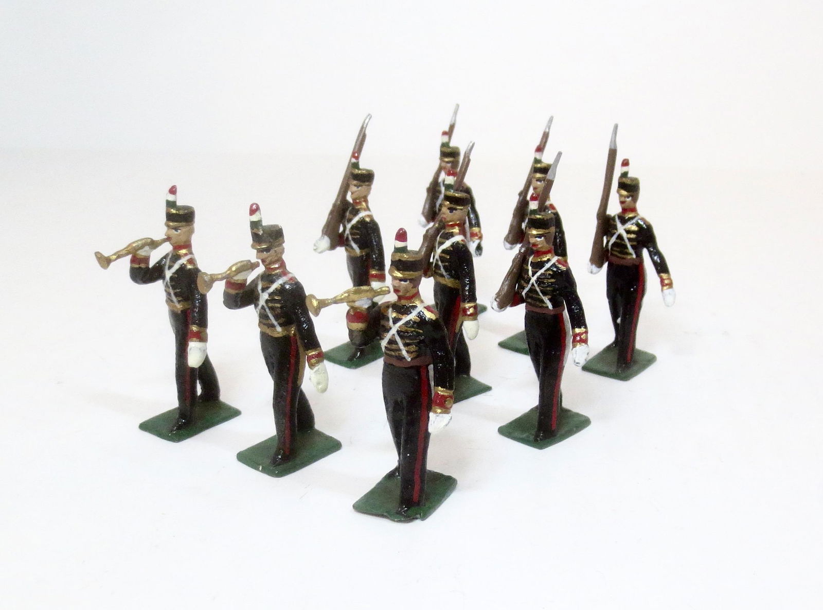 Napoleonic Regiment Marching with Buglers (1 of 1)