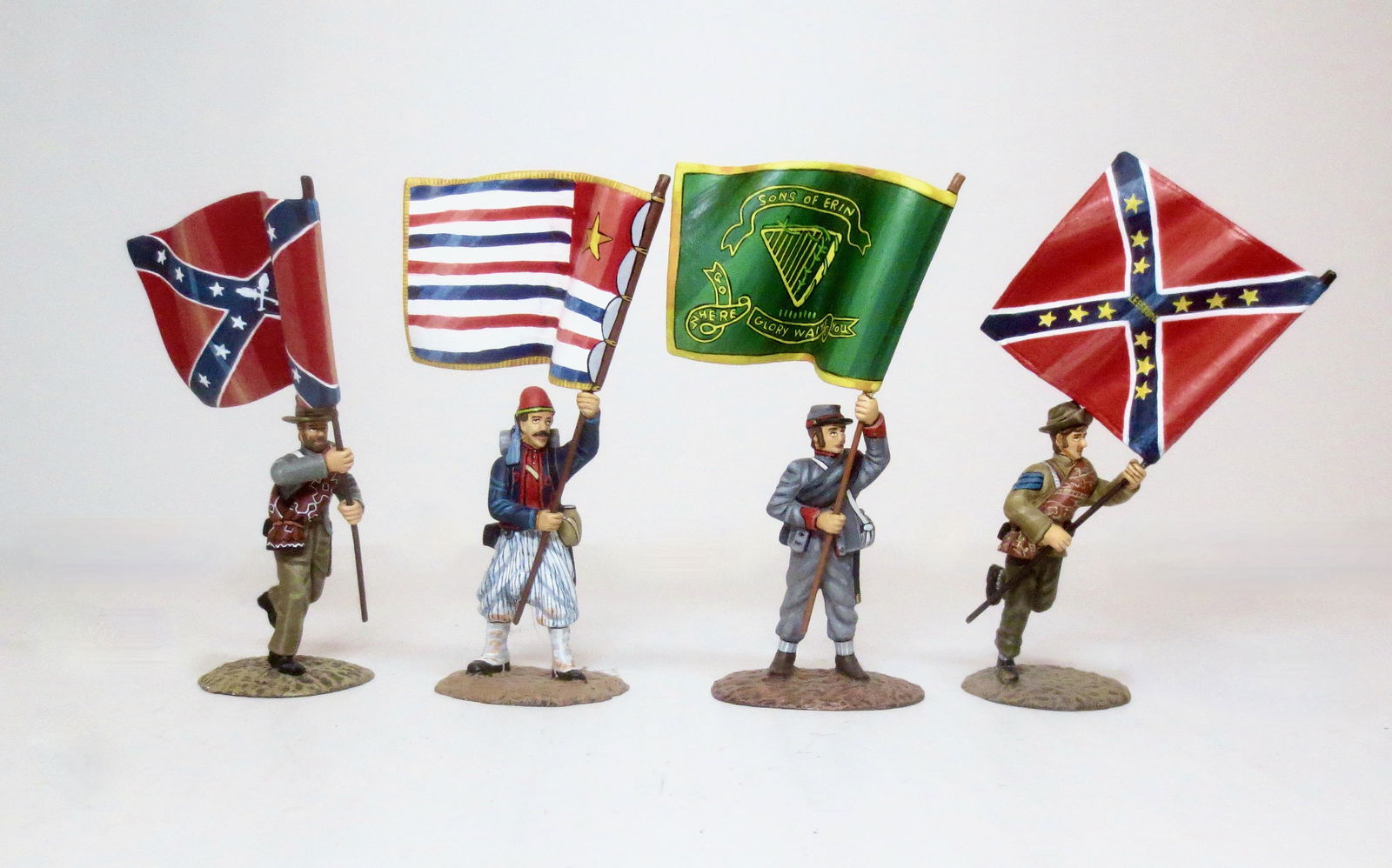 Frontline Civil War Flag Bearer Figures (1 of 1)