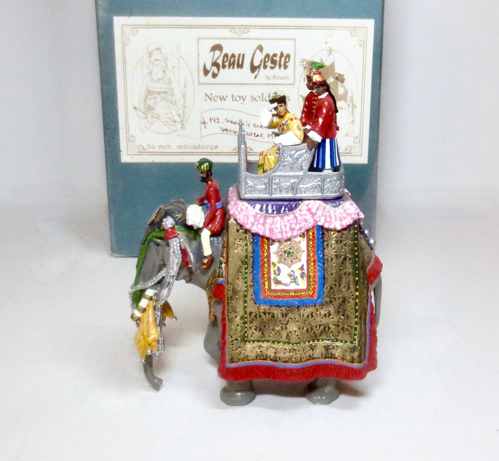 Beau Geste #142 Sikkim's Elephant 1903 (1 of 1)