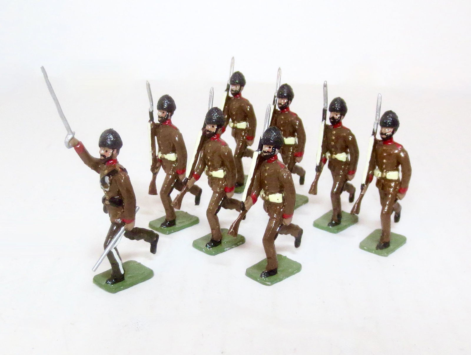 Unusual Indian Infantry Charging (1 of 1)