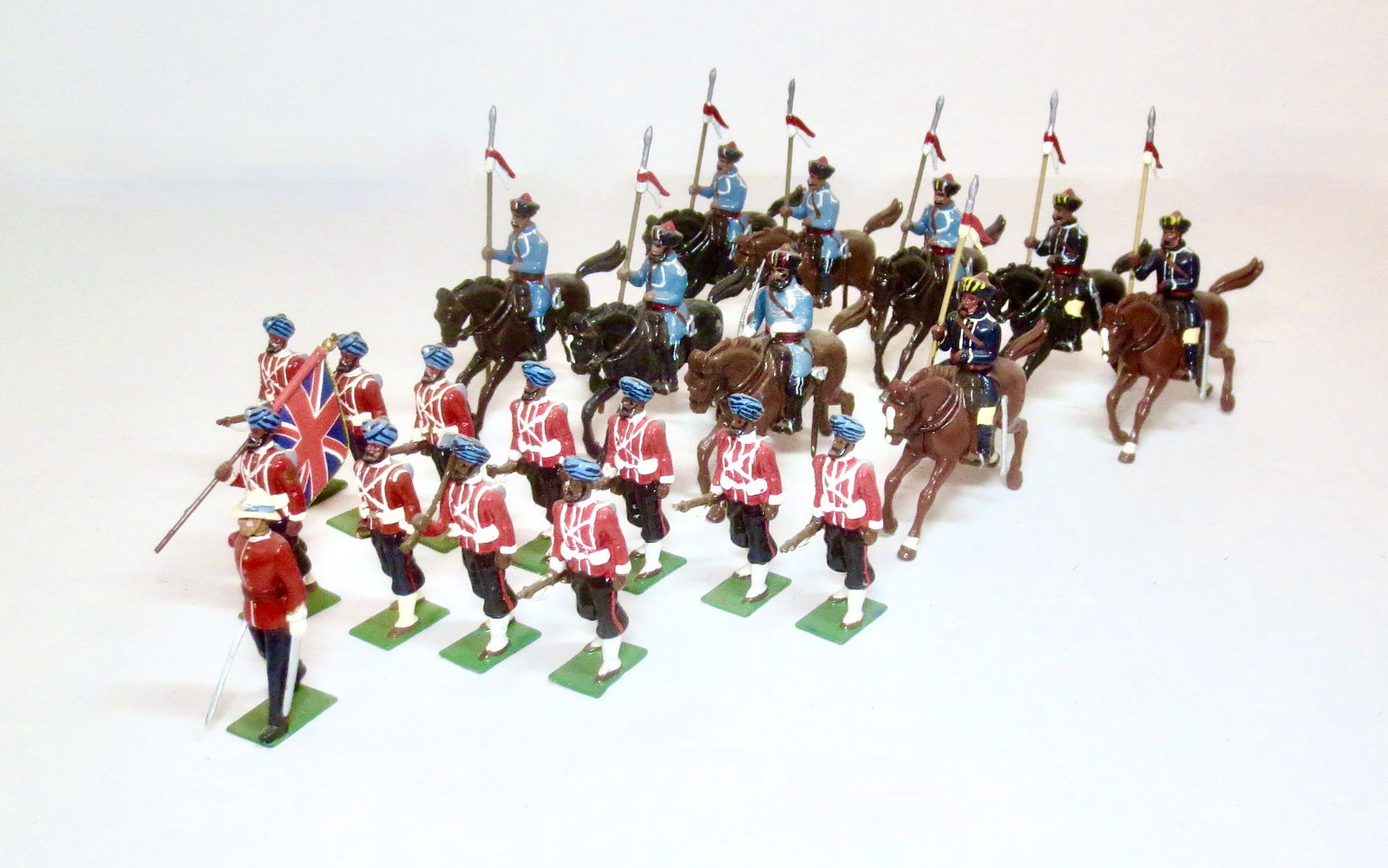 Britains Assorted Indian Army Types (1 of 1)