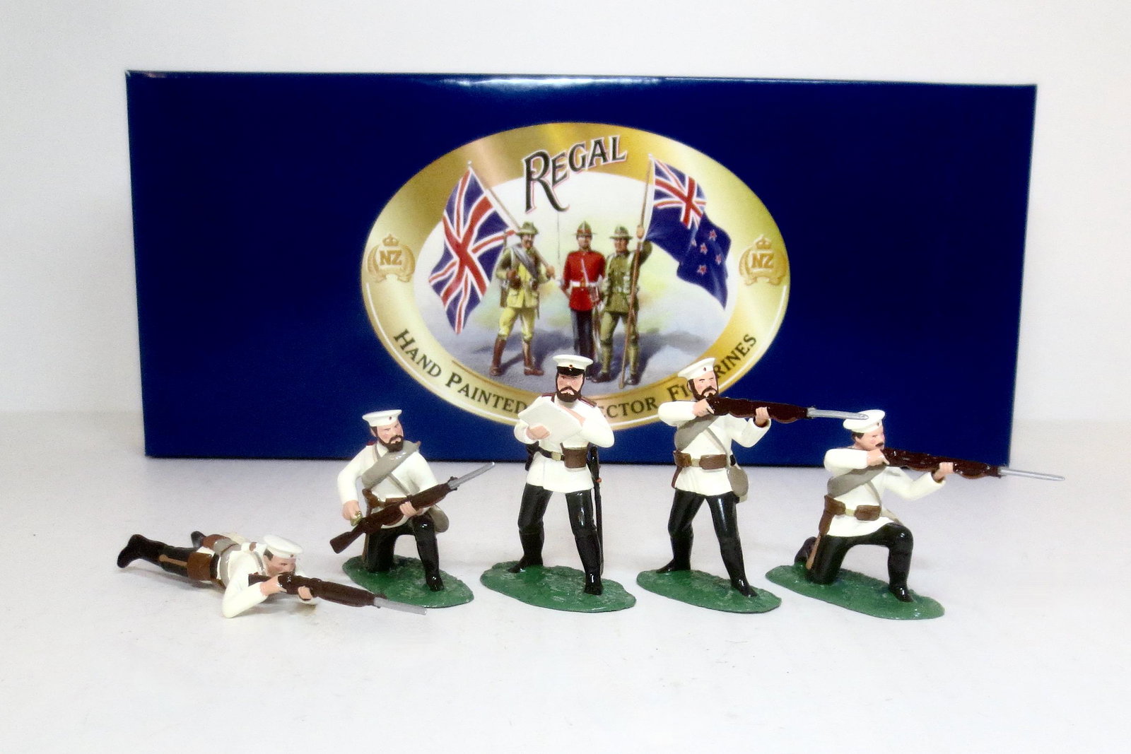 Regal #BX8A 2nd East Siberian Rifle Regiment: Boxer Rebellion of 1900. 5 pieces. Mint condition. Box excellent.