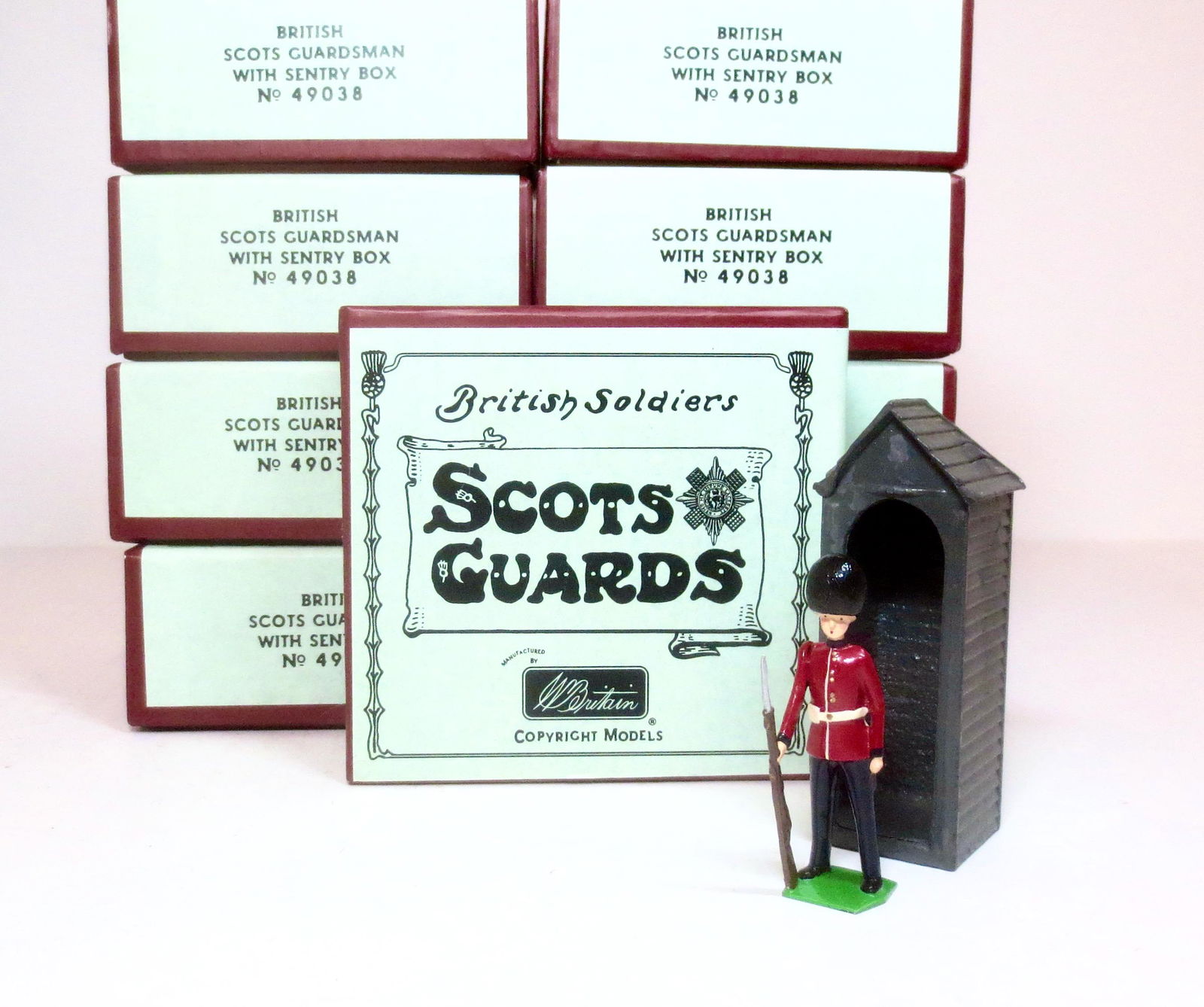 Britains #49308 Scots Guards & Sentry Box Sets (1 of 1)