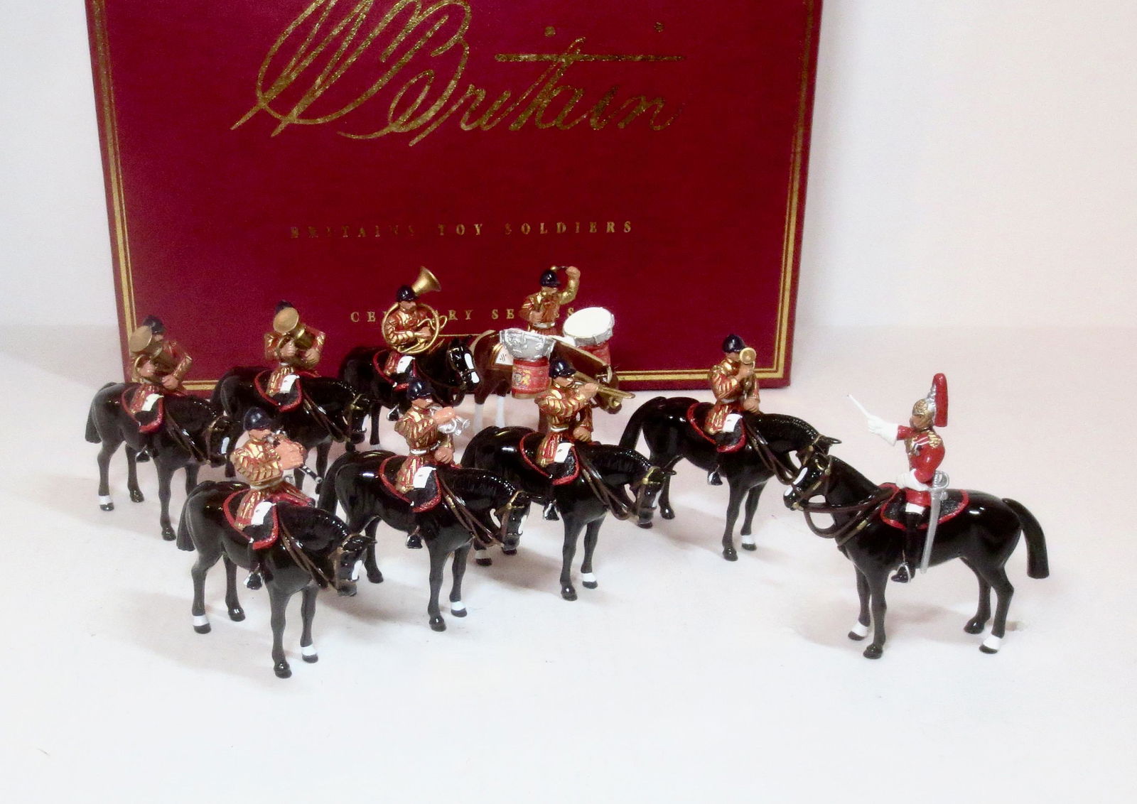 Britains #00073 Mounted Band Of The Lifeguards (1 of 1)