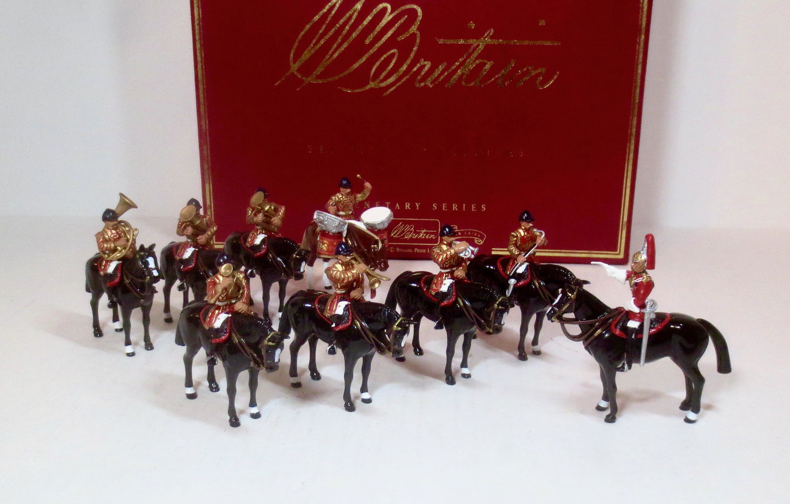 Britains #00073 Mounted Band Of The Lifeguards (1 of 1)