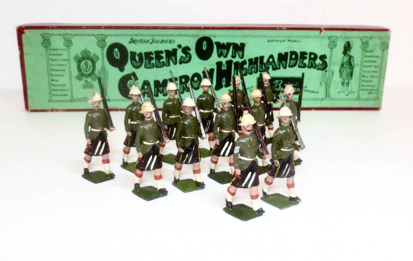 Britains #114 Queen's Own Cameron Highlanders (1 of 1)