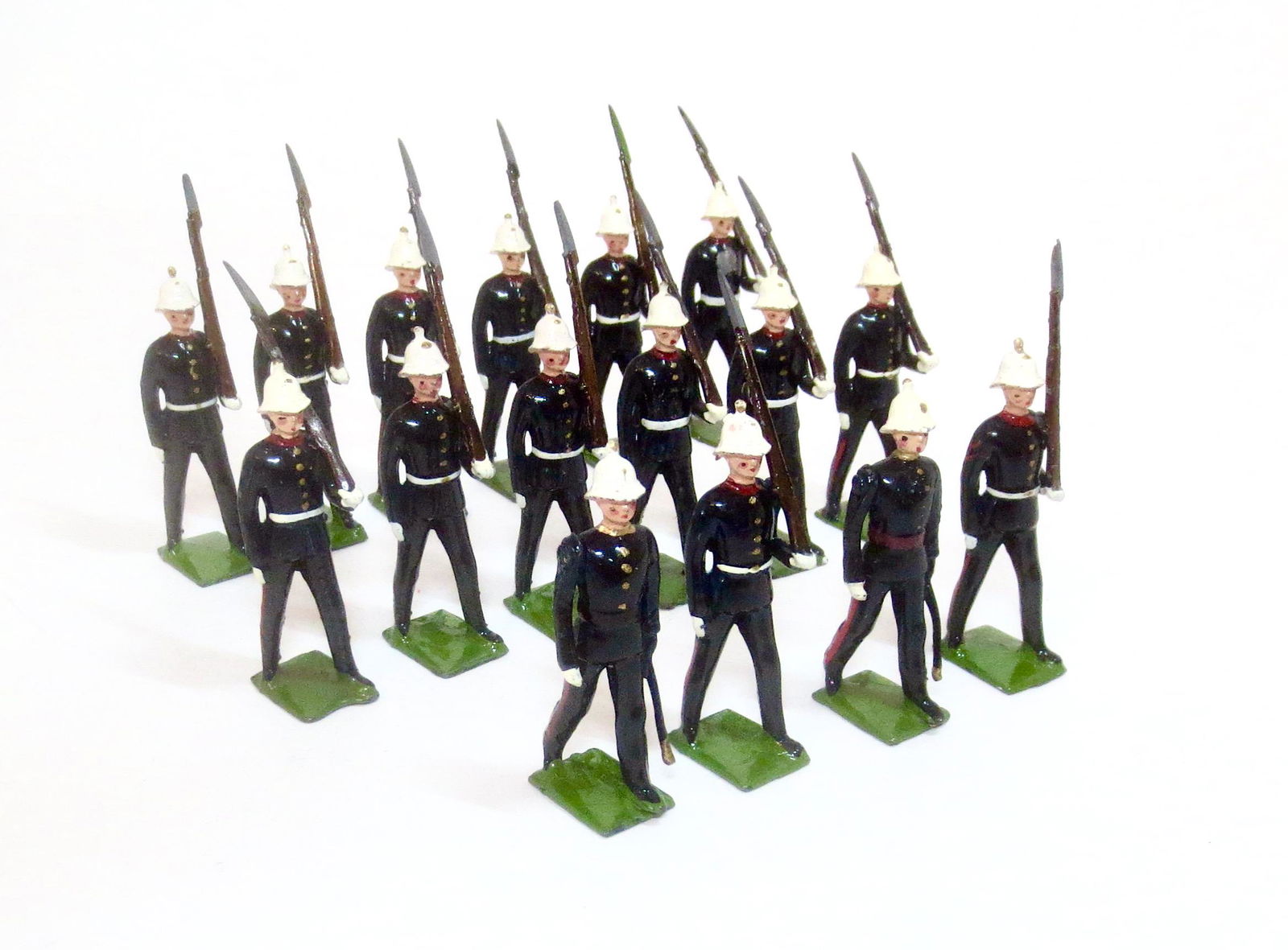 Britains #35 Royal Marines Marching (1 of 1)