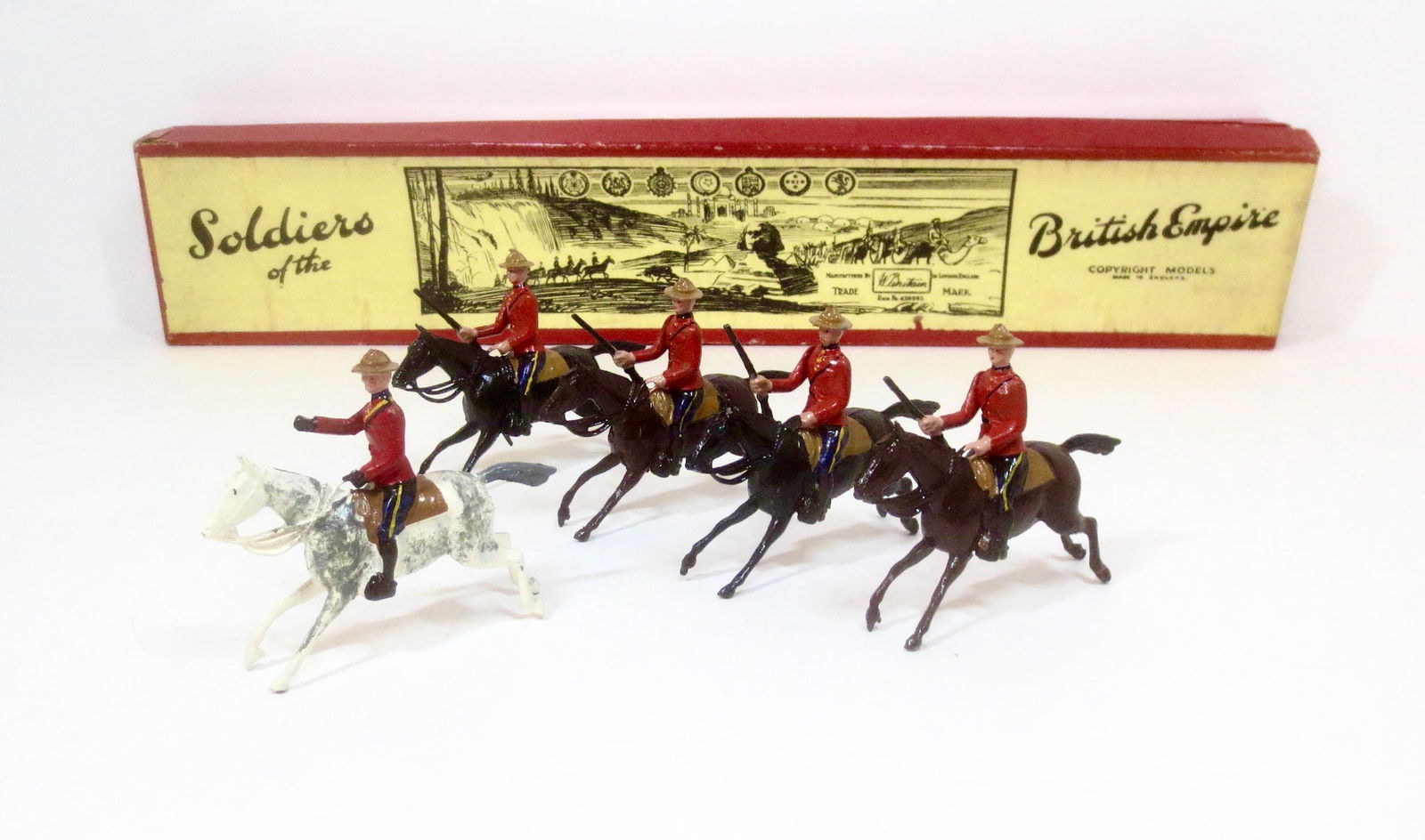 Britains #1349 North West Mounted Police (1 of 1)