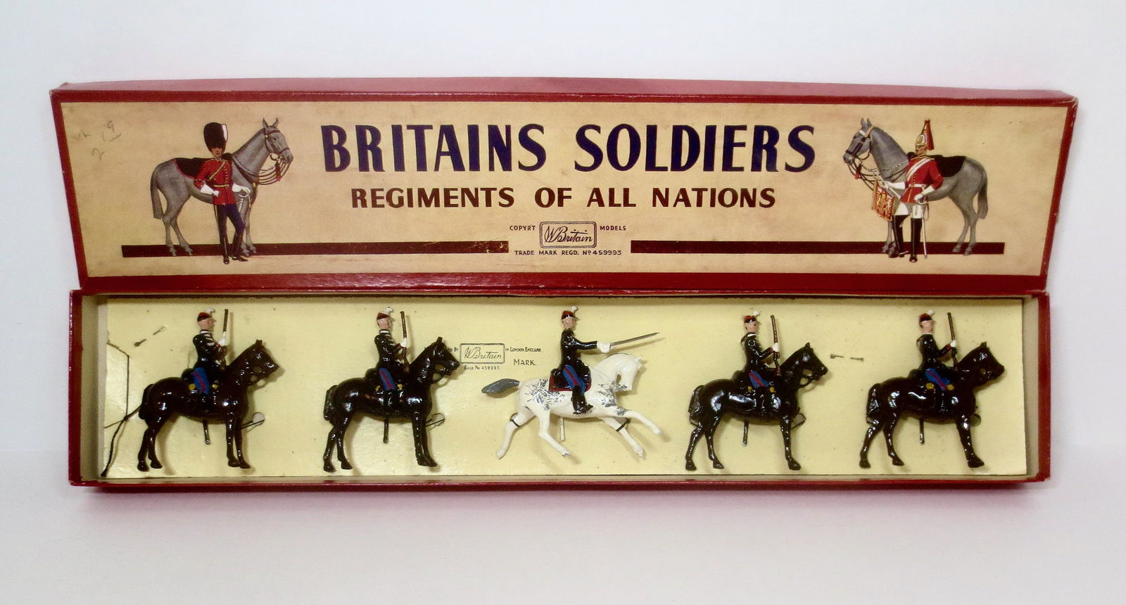 Britains #190 Belgian Chasseurs a Cheval (1 of 2)