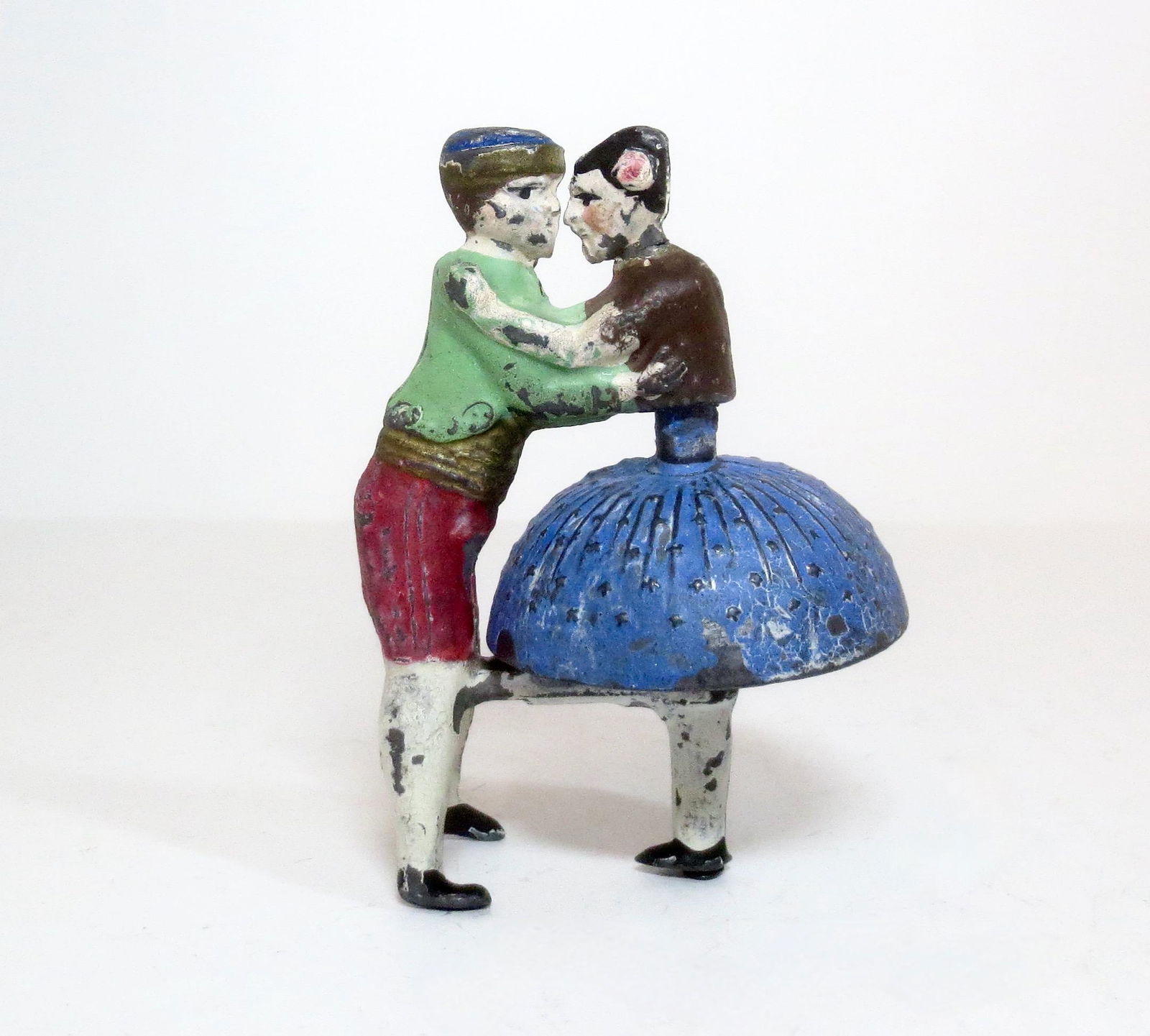 Rare Fernand Martin Gyroscopic Balkan Dancing Couple (1 of 2)