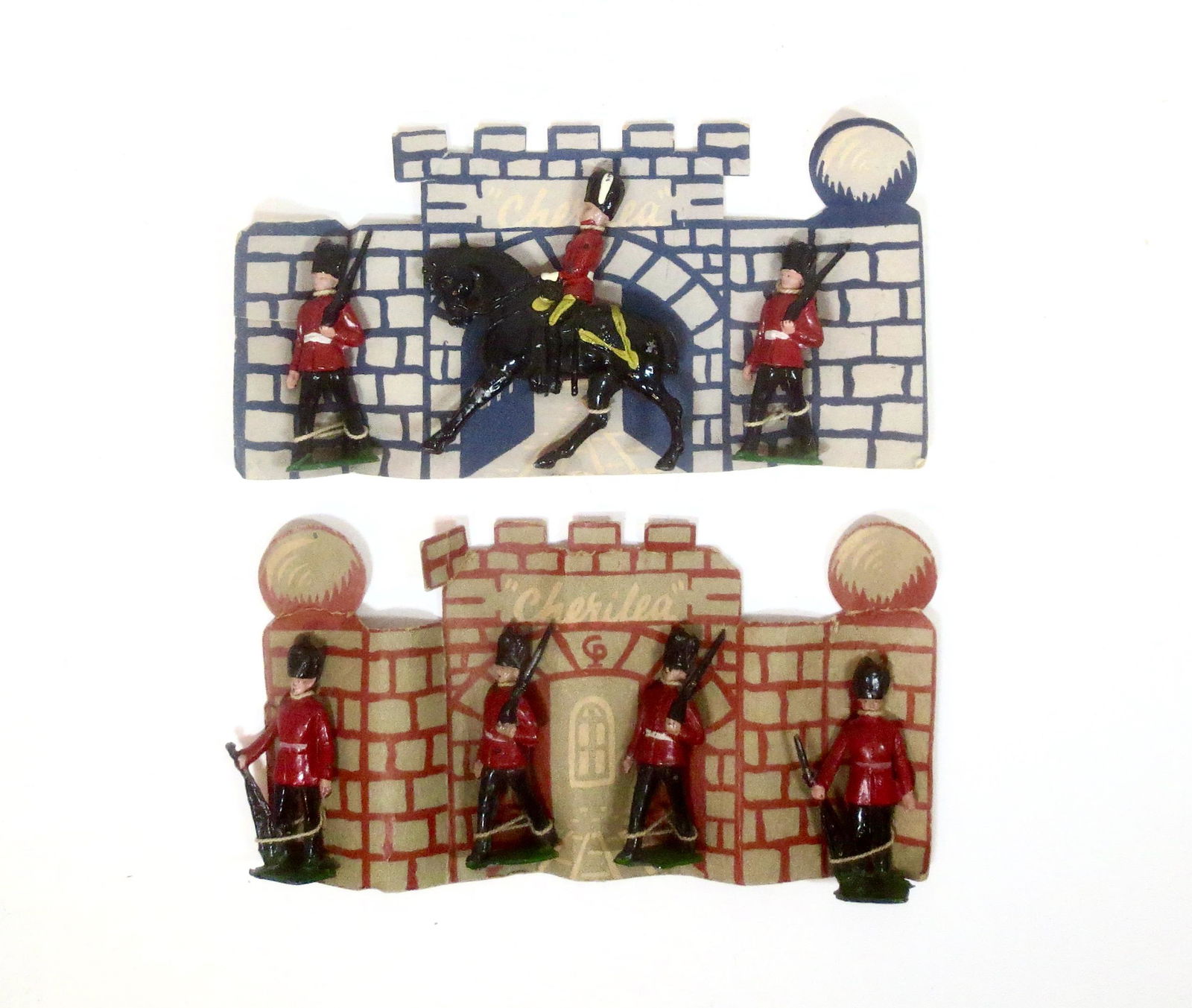 Cherilea British Guards on Card Backers (1 of 2)