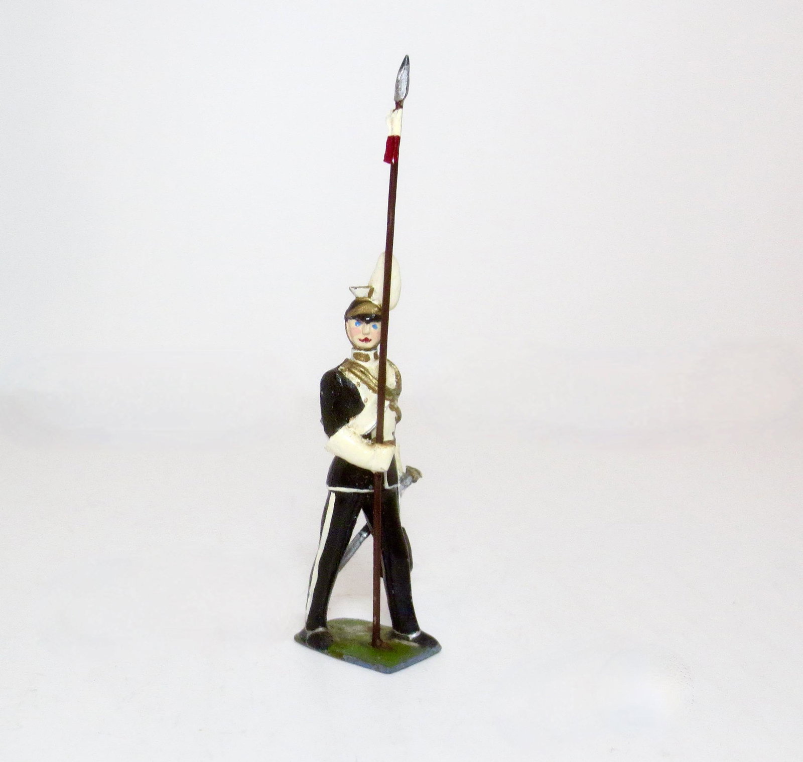 What Britains Might Have Made: 17th Lancer Trooper on foot. Near mint condition. No box.
