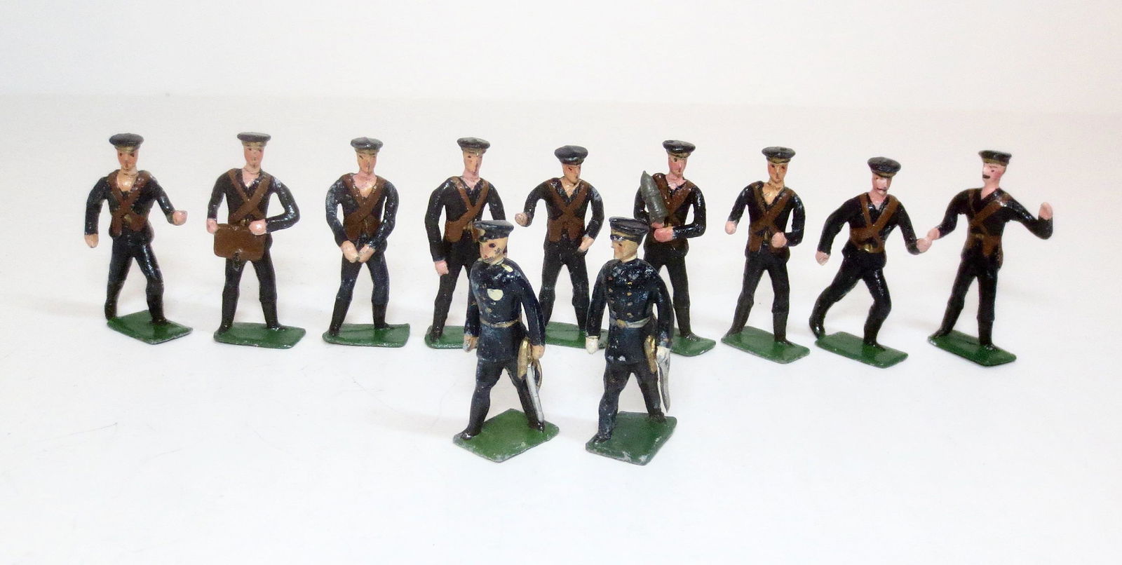 Heyde Navy Landing Party with Officers (1 of 2)