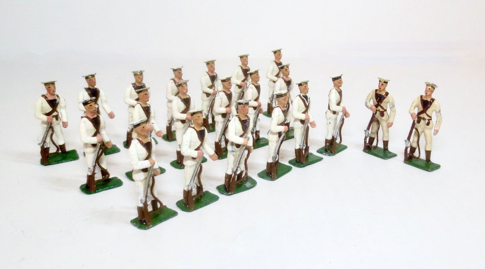 Heyde Navy White Jackets at Ease (1 of 2)