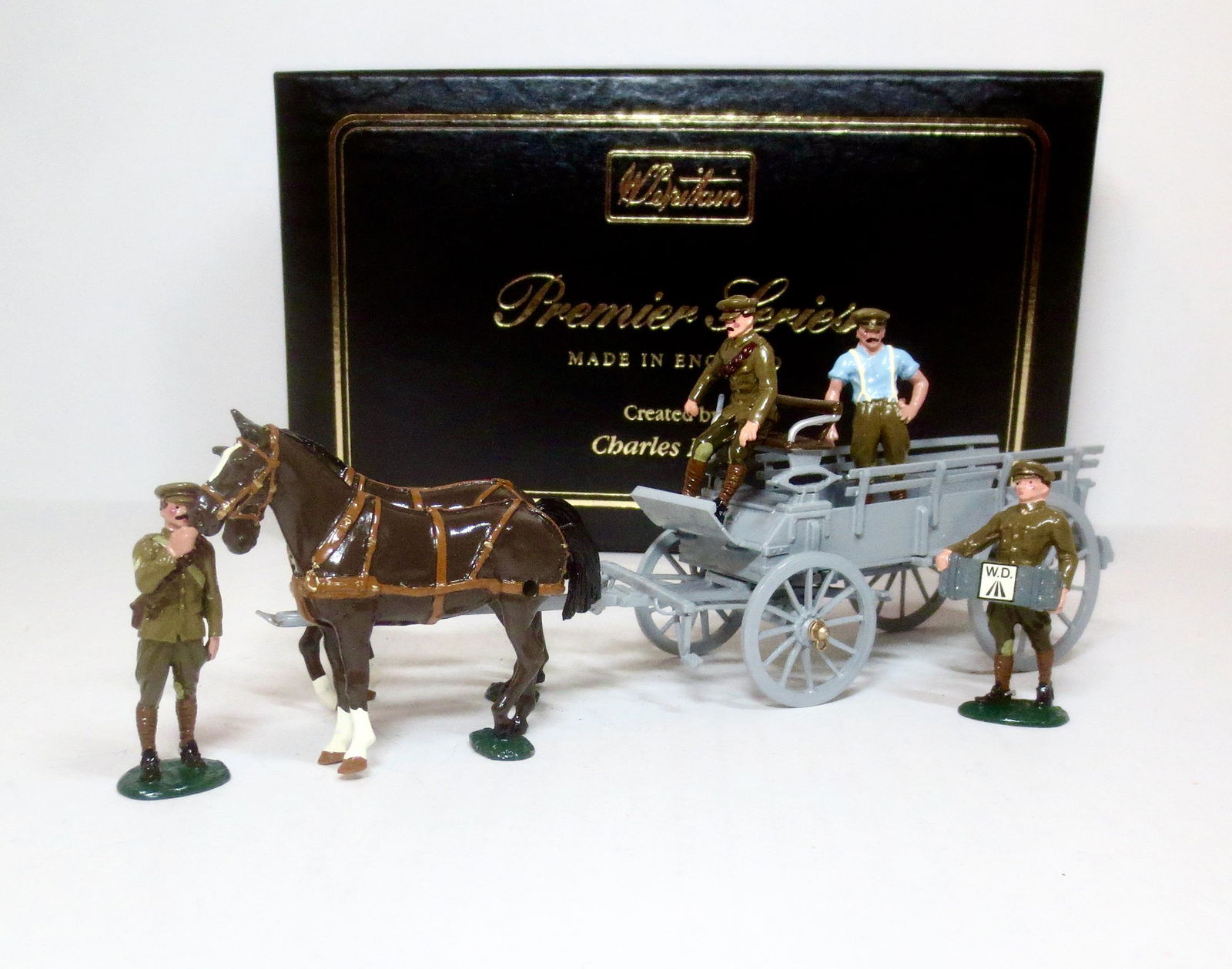 Britains Premier #8920 Horse Drawn G.S. Wagon (1 of 2)