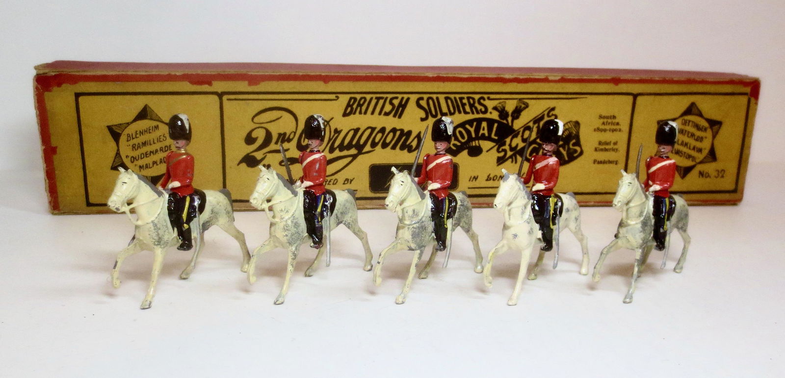 Britains #32 British Army 2nd Dragoons (1 of 2)