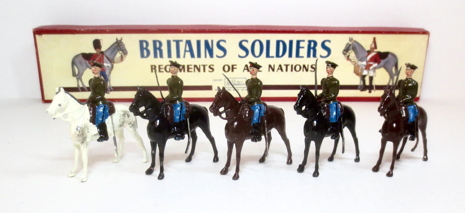 Britains #2028 Red Army Cavalry (1 of 2)