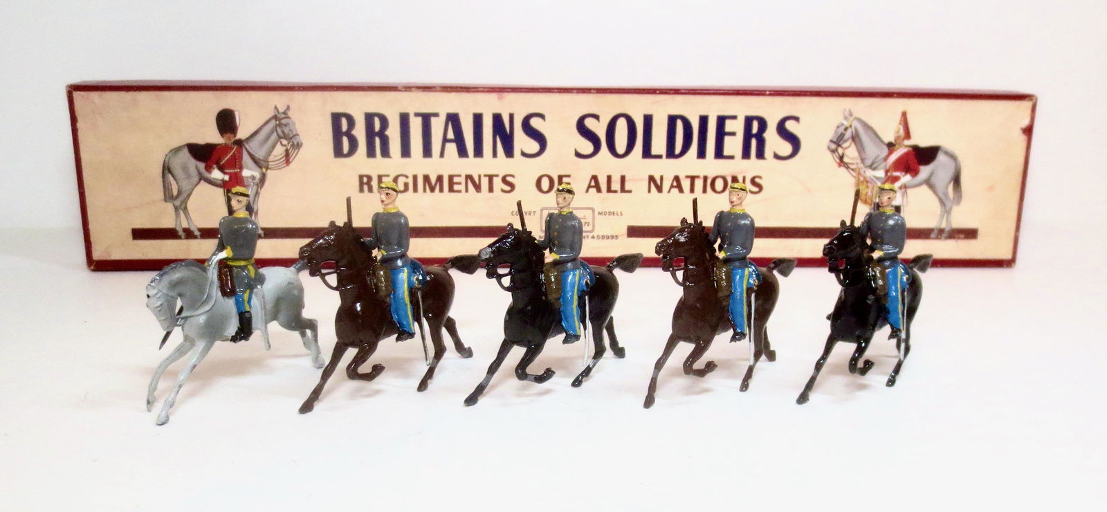 Britains #2055 Confederate Cavalry (1 of 2)
