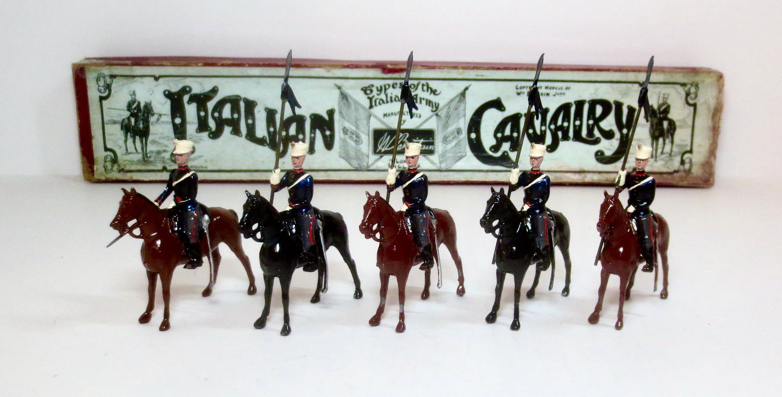 Britains RARE #165 Italian Cavalry (1 of 2)