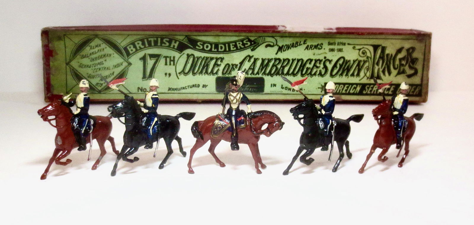 Britains #81 17th Lancers (1 of 2)