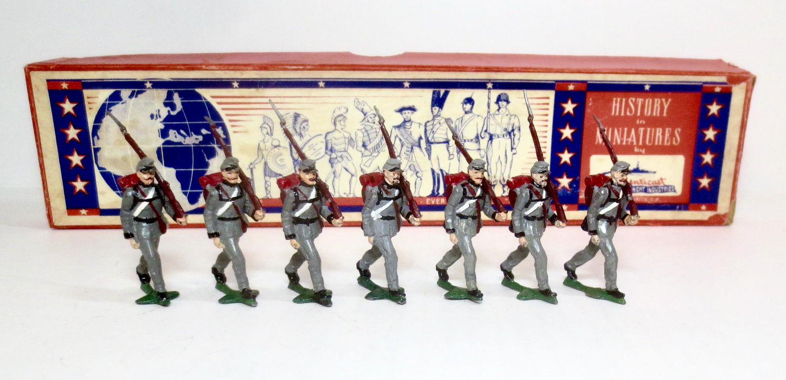 Authenticast #318 Confederate Infantry Marching (1 of 2)