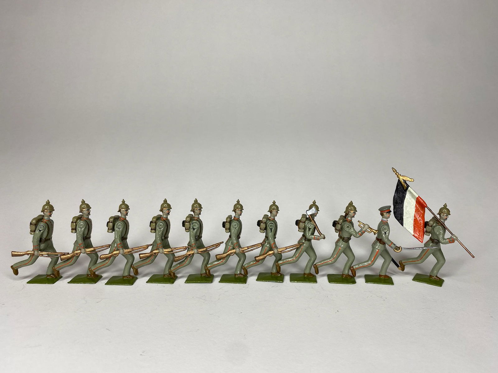 Britains Bill O'Brien German Infantry Running (1 of 1)