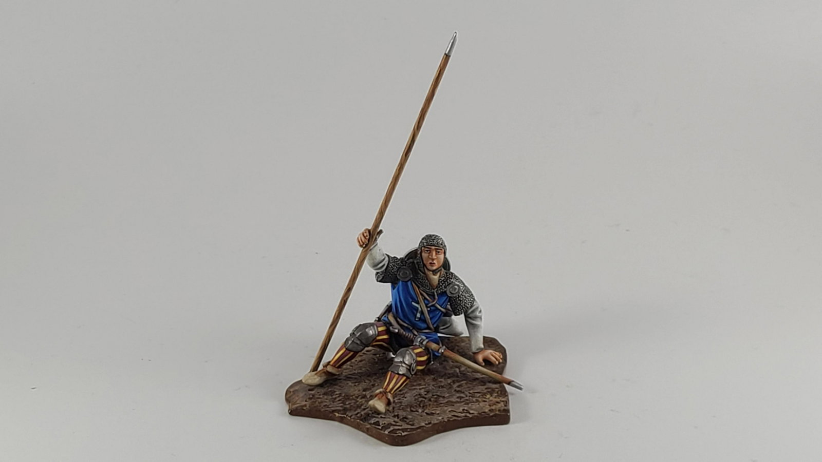 AeroArt St. Petersburg Collection #3128.2: AeroArt Military Miniatures - The St. Petersburg Collection #3128.2 - Joan of Arc Man At Arms. Produced in 1998, and a total of 3 figures ever made. Near Mint, Unboxed, 1 piece.