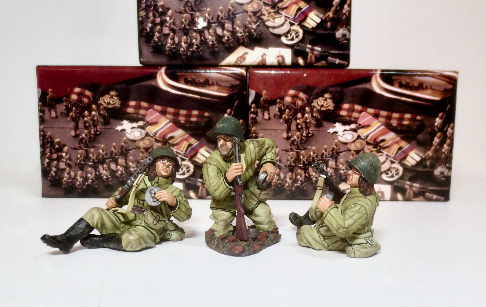 King & Country #RA072 & #RA074 WW2 Figures (1 of 1)