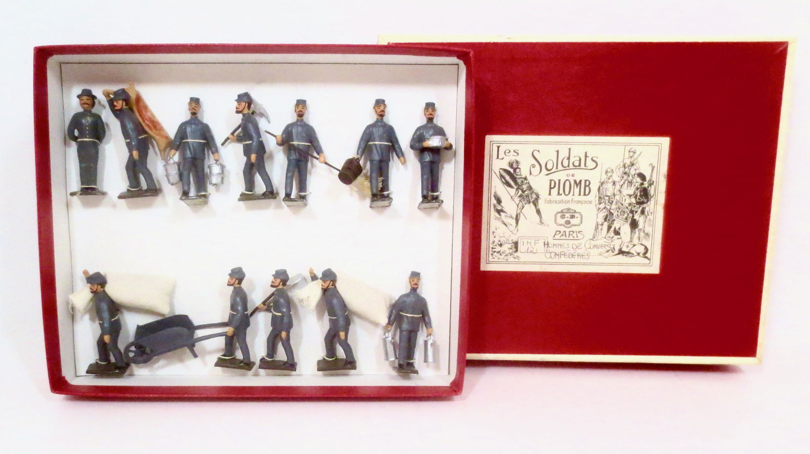 Mignot Confederate Infantry Corvees (1 of 1)