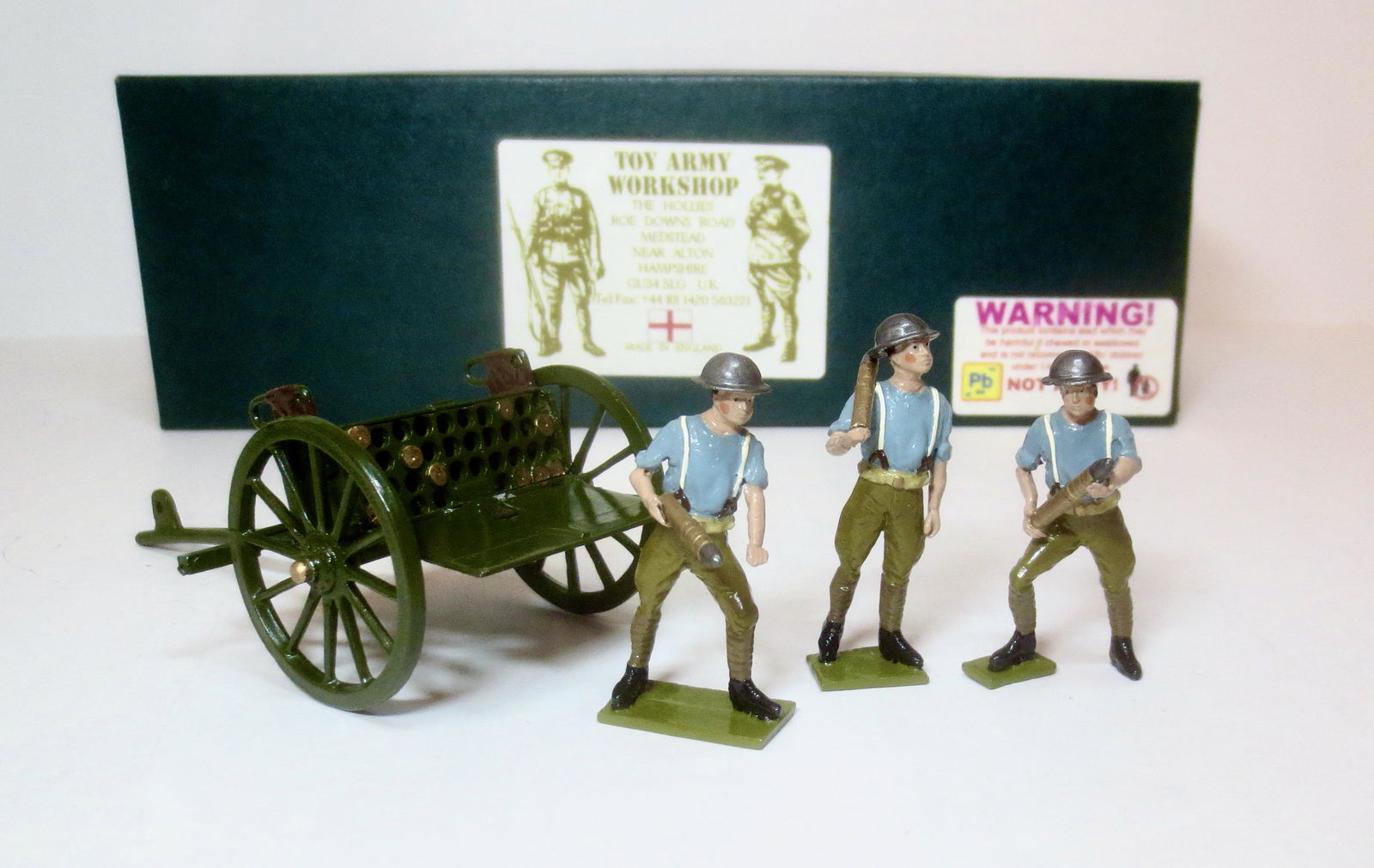 Toy Army Workshop #104 Open Limber & Gunners (1 of 1)