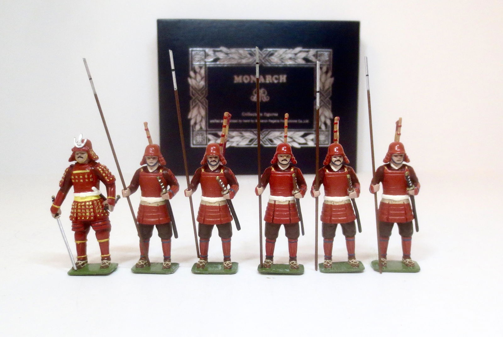 Monarch #213 Samurai Officer & Infantry (1 of 1)