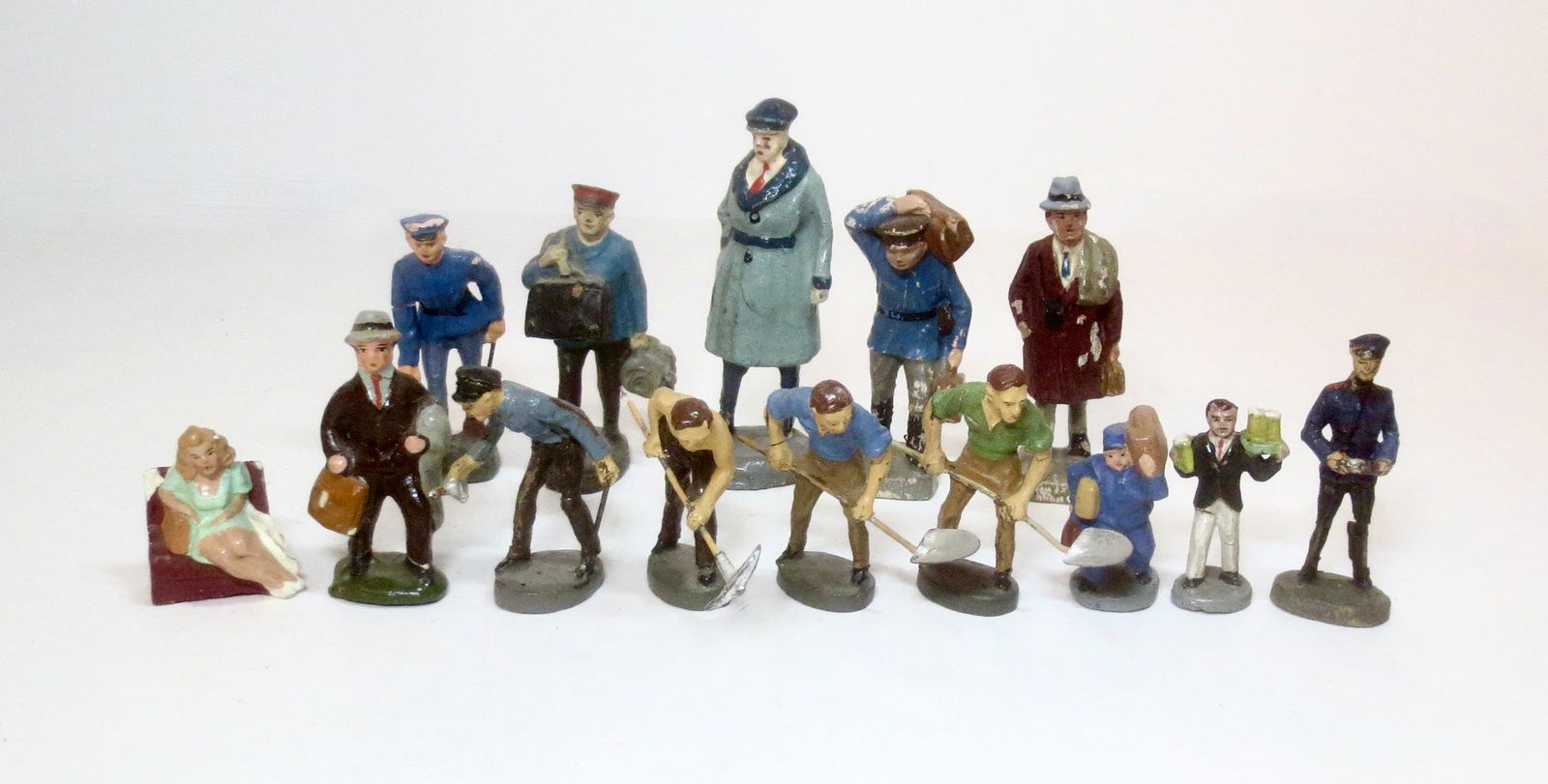 Assorted Composition Train Figures (1 of 1)